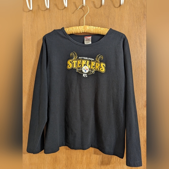 💥 🏈Authentic Steelers long sleeve shirt🏈 size XL - Picture 3 of 4